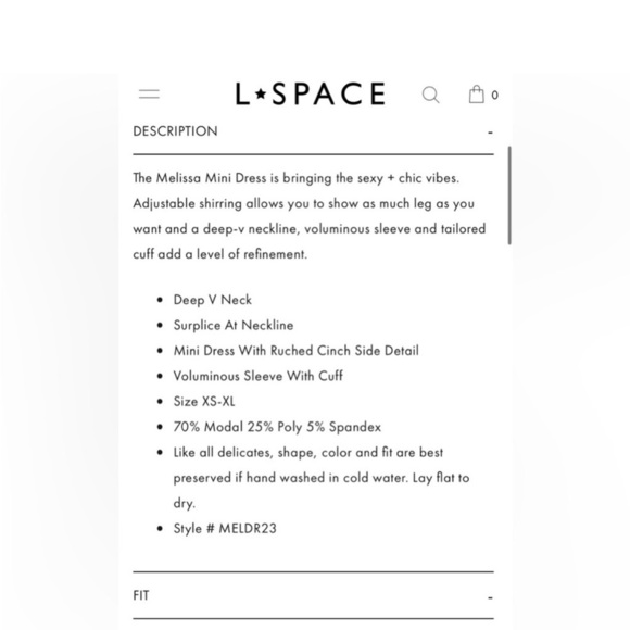 NWT l*space Melissa seashell Mini Dress Size Medium - Picture 4 of 8